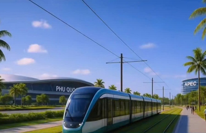 An Giang thông qua dự án tàu điện gần 9.000 tỷ đồng tại Phú Quốc