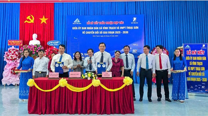 VNPT đồng hành cùng An Giang xây dựng chính quyền số cơ sở