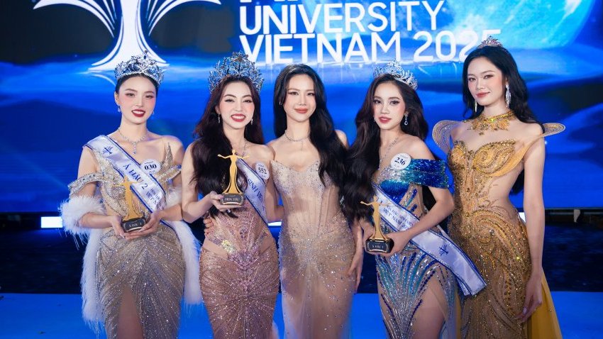 Thí sinh team Mentor Bùi Quỳnh Hoa đăng quang Hoa hậu Sinh viên Việt Nam 2025