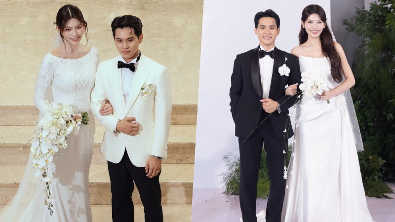 Hai chiếc váy cưới đặc biệt của Á hậu Quỳnh Châu trong ngày trọng đại