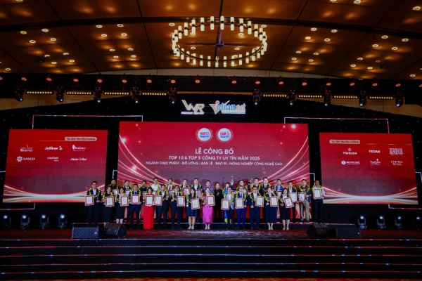 Herbalife Việt Nam năm thứ 5 lọt Top 10 Công ty Thực phẩm uy tín