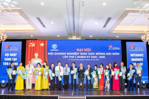 Đại hội lần thứ I Hội Doanh nghiệp Đông Sài Gòn: 6 mục tiêu chiến lược trong nhiệm kỳ mới