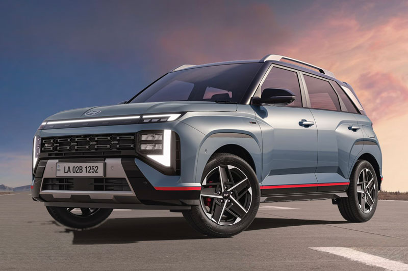 Hyundai Venue N Line 2026 trình làng: Động cơ tăng áp, thiết kế thể thao