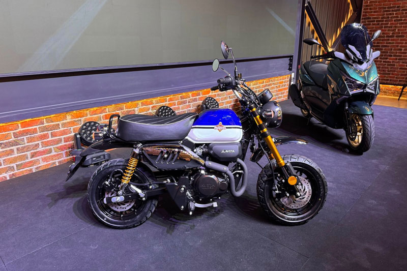 Xe số 149cc, thiết kế ‘nhái’ Honda Monkey, giá hơn 50 triệu đồng