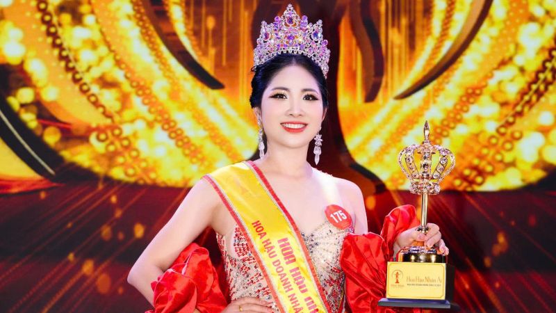 Trần Thị Phương đăng quang Hoa hậu Nhân ái - Miss Asian 2025 với dự án ‘Ươm mầm hy vọng’