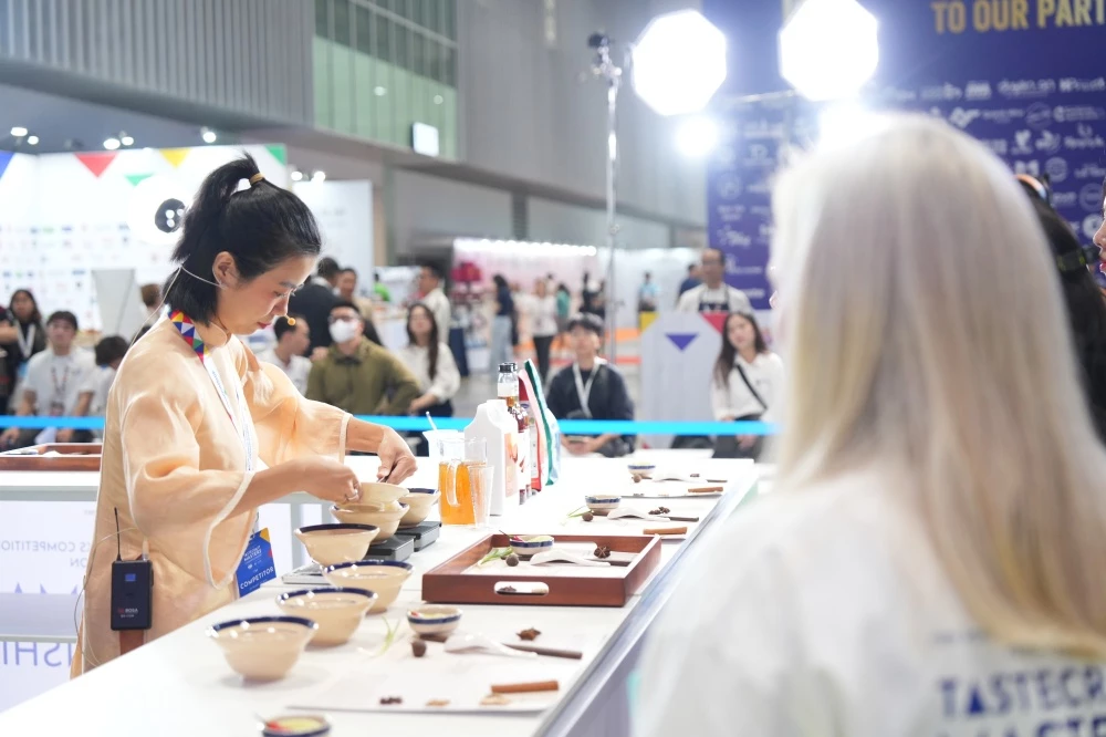 batch_Lương Thị Hạnh trong phần thi chung kết