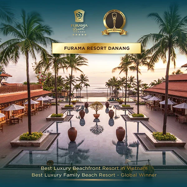 Furama Resort Đà Nẵng chiến thắng 2 hạng mục “Khu nghỉ dưỡng biển sang trọng nhất Việt Nam” và “Khu nghỉ dưỡng biển cho gia đình - Giải toàn cầu” Furama Resort Đà Nẵng chiến thắng 2 hạng mục “Khu nghỉ dưỡng biển sang trọng nhất Việt Nam” và “Khu nghỉ dưỡng biển cho gia đình - Giải toàn cầu”