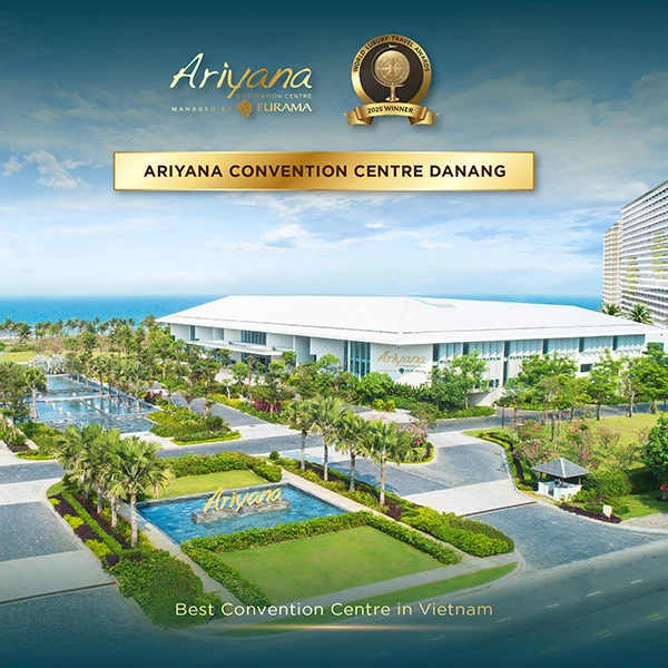 Cung Hội nghị Quốc tế Ariyana Đà Nẵng được bầu chọn trở thành Cung Hội nghị tốt nhất Việt Nam. Cung Hội nghị Quốc tế Ariyana Đà Nẵng được bầu chọn trở thành Cung Hội nghị tốt nhất Việt Nam.