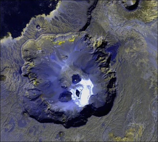 Hình ảnh từ vệ tinh của khuôn mặt kỳ lạ.