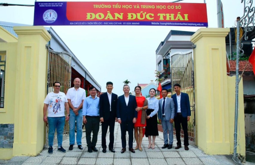 Hải Phòng: Khánh thành công trình giúp học sinh rèn luyện kỹ năng bơi