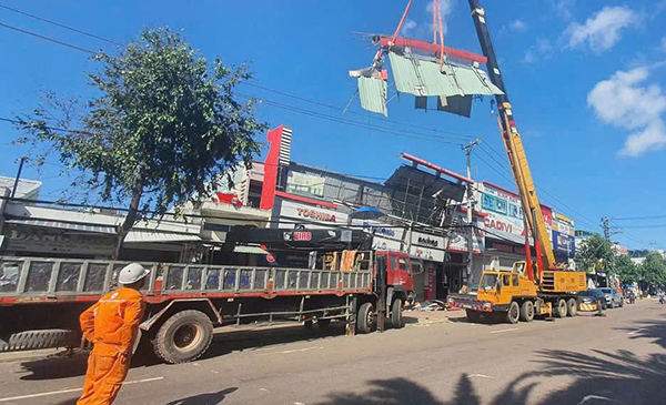 Cơ bản khôi phục điện tại miền Trung trong ngày 10/11