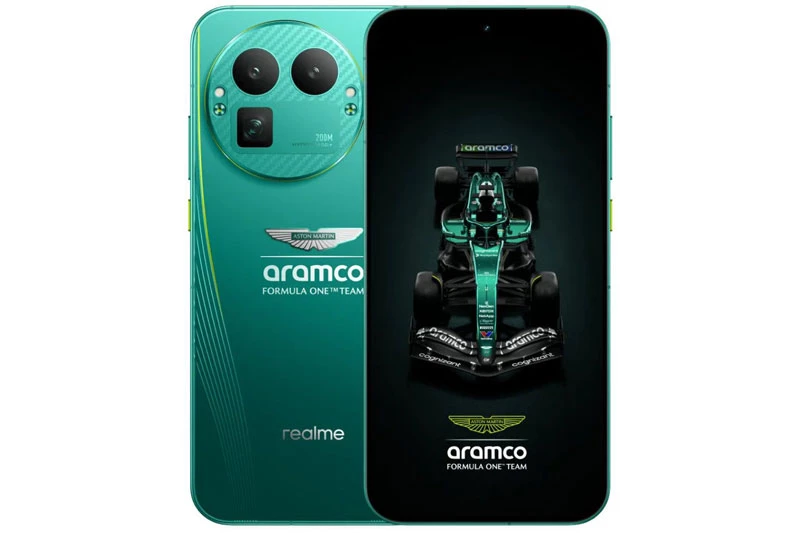 Realme GT8 Pro Aston Martin F1 Limited Edition. Realme GT8 Pro Aston Martin F1 Limited Edition.