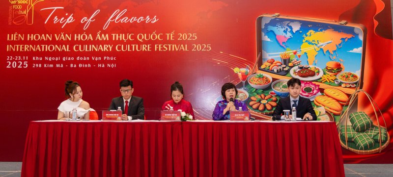 Khai mạc liên hoan văn hoá ẩm thực quốc tế 2025