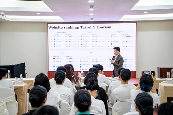 Việc chuyển hóa dữ liệu thành kế hoạch chiến lược vẫn còn là bài toán đối với nhiều khách sạn. Việc chuyển hóa dữ liệu thành kế hoạch chiến lược vẫn còn là bài toán đối với nhiều khách sạn.