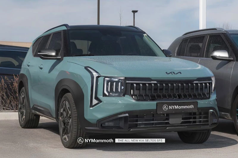 Ý tưởng thiết kế Kia Seltos thế hệ mới.