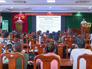 Gia Lai tập huấn kê khai thuế cho hơn 560 hộ kinh doanh