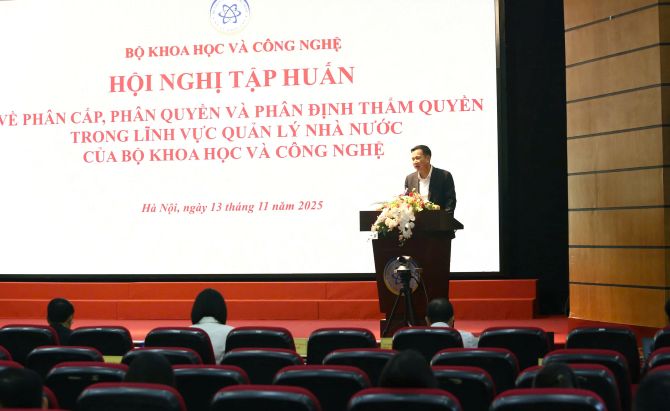 Bộ KH&CN tập huấn phân cấp, phân quyền cho địa phương