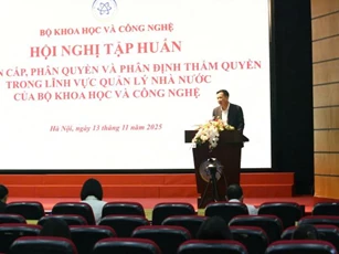 Bộ KH&CN tập huấn phân cấp, phân quyền cho địa phương