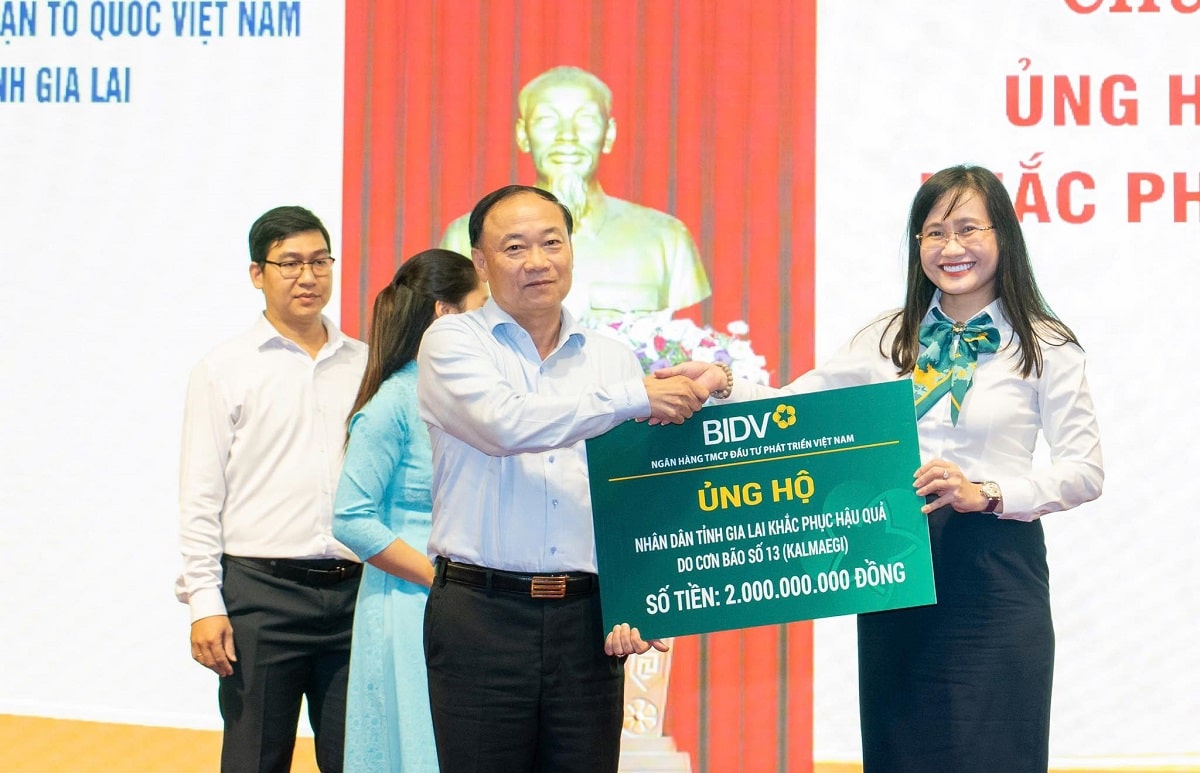 Gia Lai tiếp nhận gần 89 tỷ đồng giúp người dân khắc phục hậu quả bão số 13