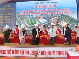 Gia Lai: Hơn 1.500 tỷ đồng xây trường nội trú liên cấp tại 7 xã biên giới