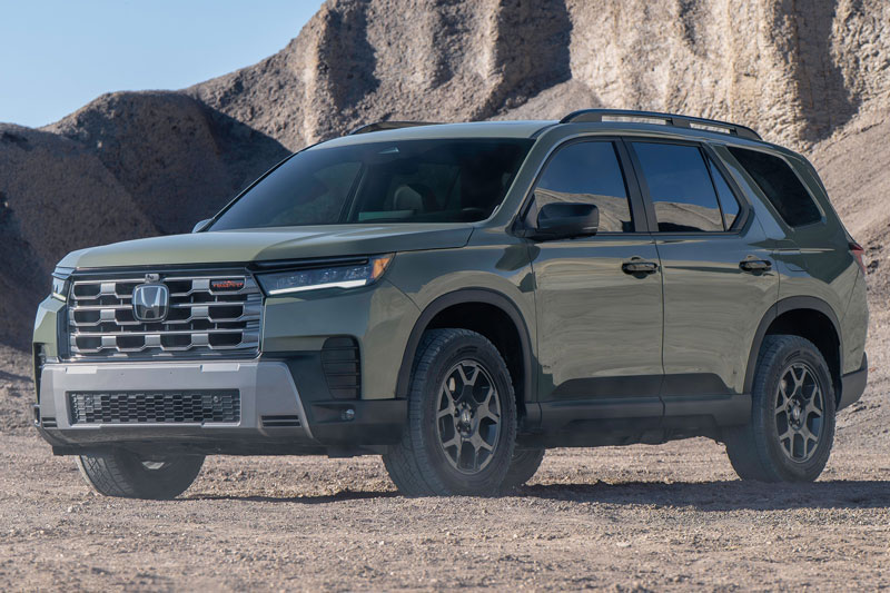 Honda ra mắt SUV lớn hơn CR-V, động cơ V6, thiết kế hầm hố