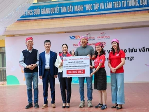 PRU Volunteering 2025 hỗ trợ hơn 1.000 học sinh, giáo viên tại Lào Cai