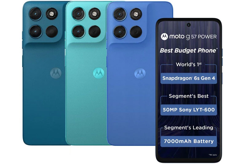 Motorla Moto G57 Power 5G.