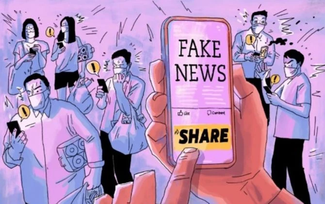 Công an TP Hải Phòng yêu cầu người dân không chia sẻ thông tin chưa kiểm chứng. Ảnh: Internet.