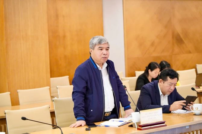 Ông Lê Đình Hanh - Phó Giám đốc Quỹ NAFOSTED.