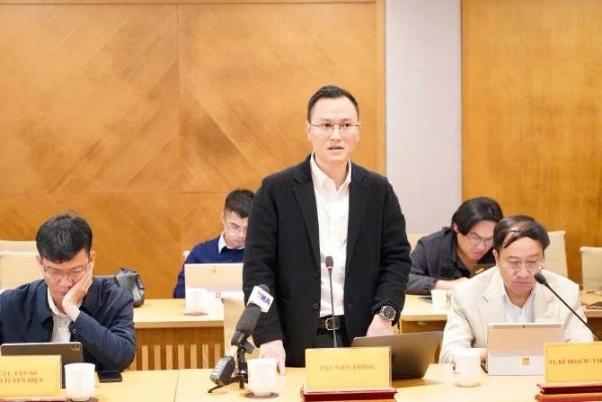 Ông Nguyễn Anh Cương, Phó Cục trưởng Cục Viễn thông, Bộ Khoa học và Công nghệ.