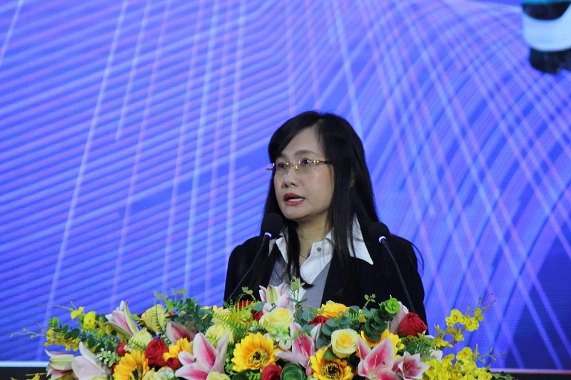 bà Nguyễn Thị Ngọc Quỳnh – Phó Chủ tịch Hội Nữ doanh nhân tỉnh Gia Lai, Giám đốc BIDV Bình Định