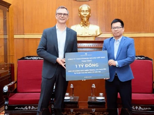 Pernod Ricard Việt Nam ủng hộ 1 tỷ đồng khắc phục hậu quả mưa lũ tại miền Trung - Tây Nguyên