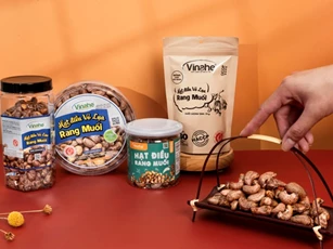Vinahe nâng giá trị cho hạt điều