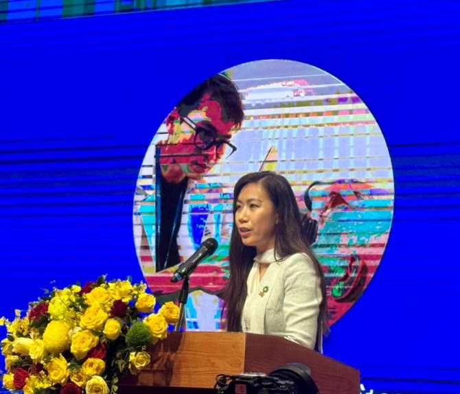 bà Nguyễn Phương Linh - Viện trưởng MSD United Way Việt Nam. bà Nguyễn Phương Linh - Viện trưởng MSD United Way Việt Nam.