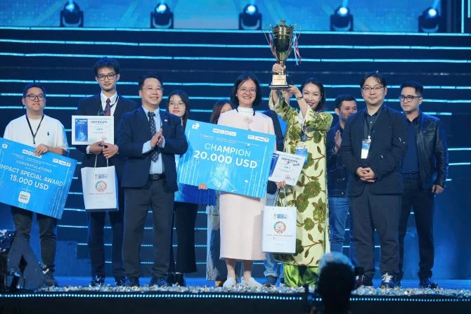 Giải Quán quân thuộc về đội Growlab. Giải Quán quân thuộc về đội Growlab.