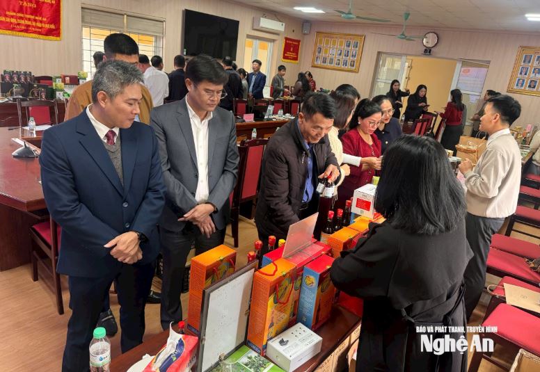 Nghệ An - Tuyên Quang bắt tay thúc đẩy tiêu thụ sản phẩm