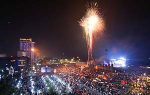 Nghệ An sẽ tổ chức đại tiệc âm nhạc, bắn pháo hoa đón năm mới tại biển Cửa Lò