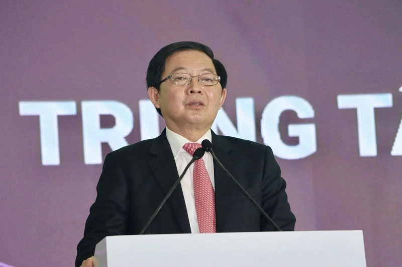 Phó Thủ tướng Chính phủ Hồ Quốc Dũng phát biểu chỉ đạo.