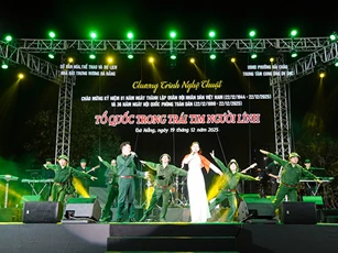 Đà Nẵng: Chương trình nghệ thuật “Tổ quốc trong tim người lính”