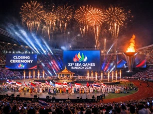 Bùng nổ hiệu ứng kinh tế, SEA Games 33 mang về hơn 380 triệu USD cho Thái Lan