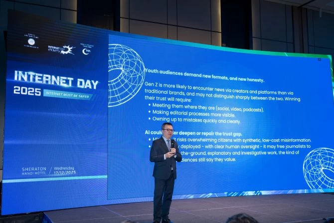 Ông Lê Quốc Minh - Tổng biên tập Báo Nhân dân.