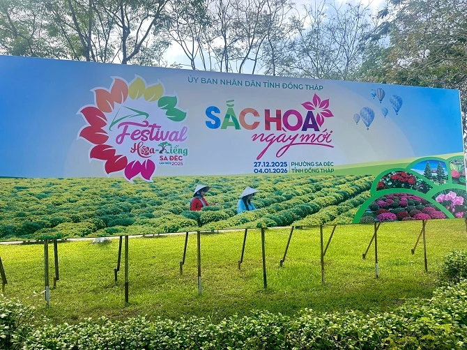 +ảnh 1: Đồng Tháp sẵn sàng cho Festival Hoa – Kiểng Sa Đ&eacute;c lần thứ II.