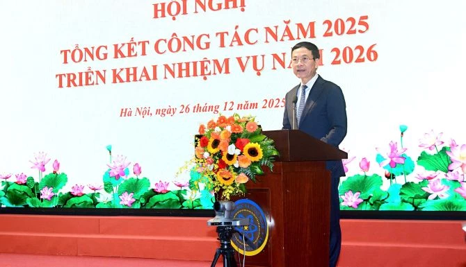 Bộ trưởng Bộ Khoa học và Công nghệ Nguyễn Mạnh Hùng.