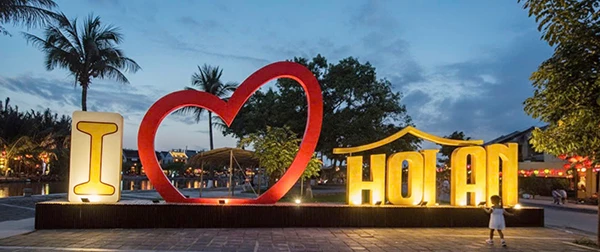 Không gian check-in tại Hội An.