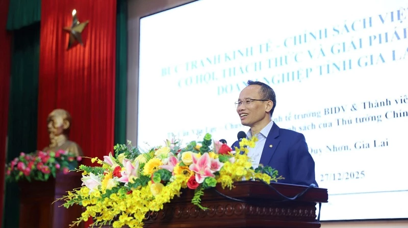 TS Cấn Văn Lực – Chuyên gia Kinh tế trưởng BIDV, thành viên Hội đồng Tư vấn chính sách của Thủ tướng Chính phủ