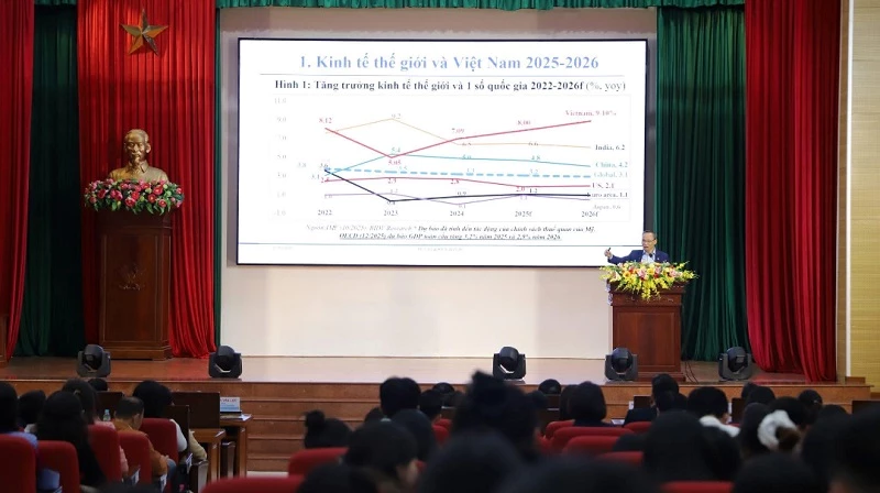 bức tranh kinh tế thế giới và Việt Nam giai đoạn 2025–2026 đang bước vào một chu kỳ nhiều biến động, đan xen cả cơ hội và rủi ro. 