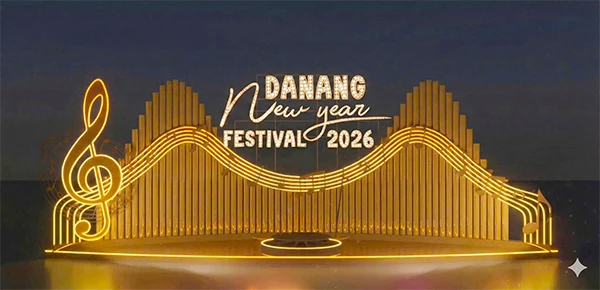 Khu check-in 360° kết hợp photobooth “Danang New Year Festival” . Khu check-in 360° kết hợp photobooth “Danang New Year Festival” .