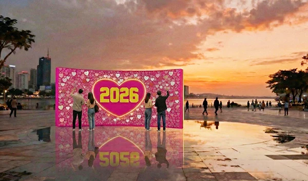 Bảng ghi điều ước năm mới tại "Đại lộ Đà Nẵng - Chào năm mới 2026". Bảng ghi điều ước năm mới tại "Đại lộ Đà Nẵng - Chào năm mới 2026".