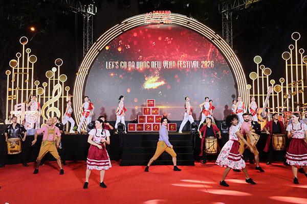 Khai mạc lễ hội ‘Chào năm mới Đà Nẵng 2026’