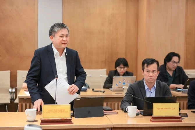 Ông Trần Văn Sơn, Phó Viện trưởng Viện Công nghệ số và Chuyển đổi số quốc gia.